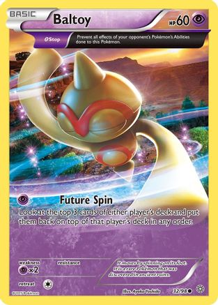Baltoy (32) 032 - Reverse Holofoil XY Ancient Origins - Common