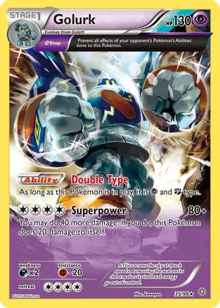 Golurk (35) 035 XY Ancient Origins - Rare