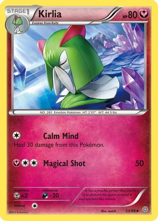 Kirlia 053 - Reverse Holofoil XY Ancient Origins - Uncommon
