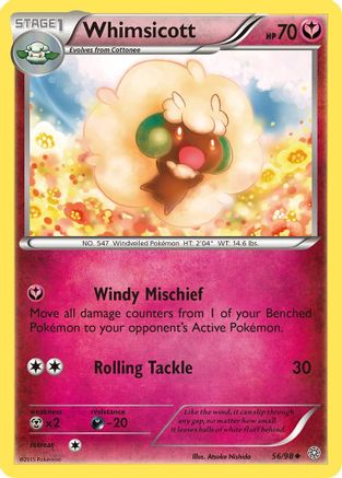 Whimsicott 056 XY Ancient Origins - Uncommon