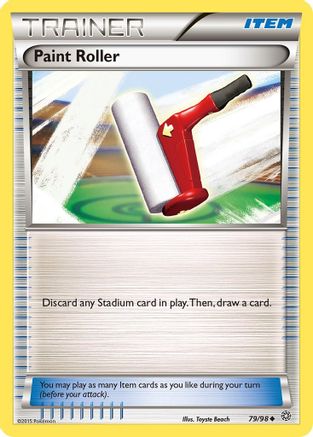 Paint Roller 079/98 - Reverse Holofoil XY Ancient Origins - Uncommon
