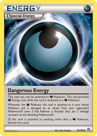 Dangerous Energy 082 XY Ancient Origins - Uncommon