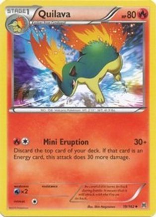 Quilava 019 XY BREAKthrough - Uncommon