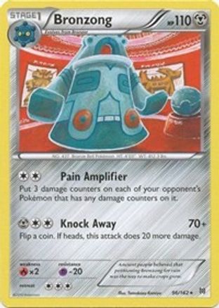 Bronzong 096 - Reverse Holofoil XY BREAKthrough - Rare