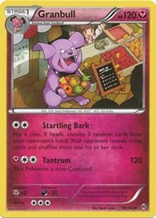 Granbull 099 - Reverse Holofoil XY BREAKthrough - Uncommon