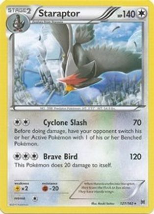 Staraptor 127 XY BREAKthrough - Rare
