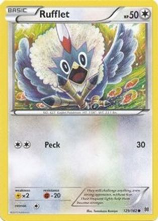 Rufflet 129 XY BREAKthrough - Common
