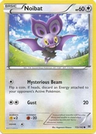 Noibat (132) 132 - Reverse Holofoil XY BREAKthrough - Common
