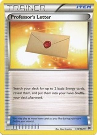 Professor's Letter 146 XY BREAKthrough - Uncommon