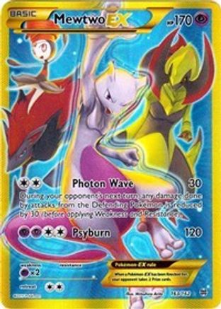 Mewtwo EX (163 Secret Full Art) 163 - Holofoil XY BREAKthrough - Secret Rare