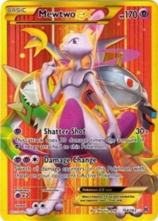 Mewtwo EX (164 Secret Full Art) 164 - Holofoil XY BREAKthrough - Secret Rare
