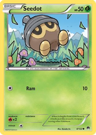 Seedot 004 - Reverse Holofoil XY BREAKpoint - Common
