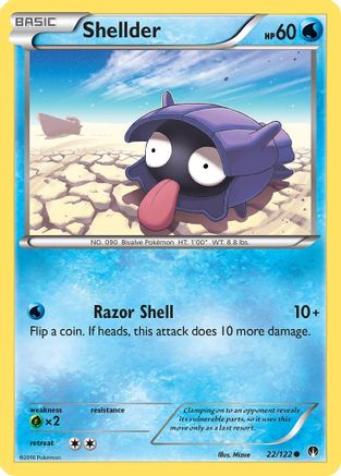 Shellder (22) 022 XY BREAKpoint - Common
