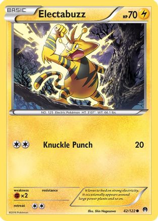 Electabuzz 042 XY BREAKpoint - Common