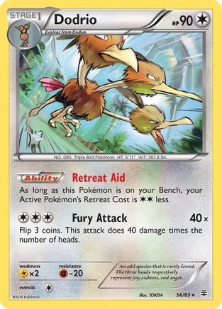 Dodrio Generations - Rare