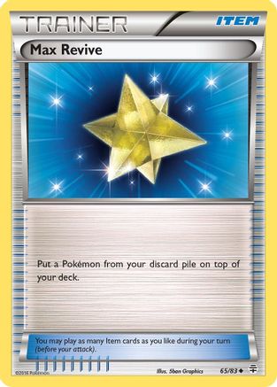 Max Revive 065 - Reverse Holofoil Generations - Uncommon
