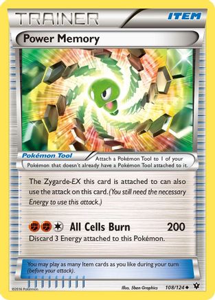 Power Memory XY Fates Collide - Uncommon