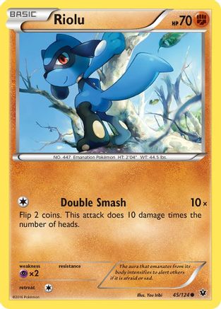 Riolu (45) 045 XY Fates Collide - Common