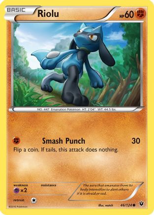 Riolu (46) 046 XY Fates Collide - Common