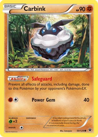 Carbink (50) 050 XY Fates Collide - Common