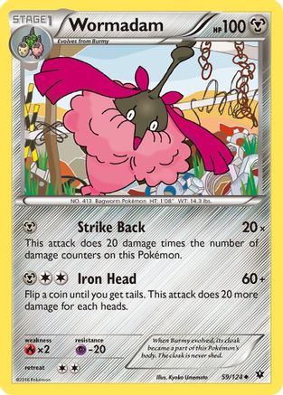 Wormadam (59) XY Fates Collide - Uncommon