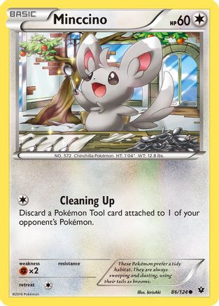 Minccino (86) 086 XY Fates Collide - Common