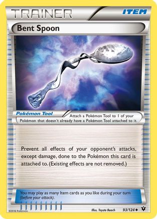 Bent Spoon XY Fates Collide - Uncommon