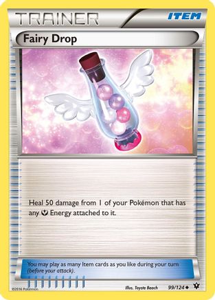 Fairy Drop 099 - Reverse Holofoil XY Fates Collide - Uncommon