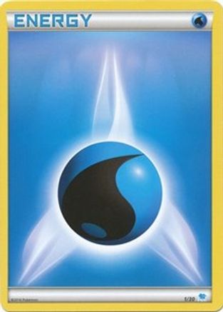 Water Energy (2) XY Trainer Kit Pikachu Libre & Suicune - Common