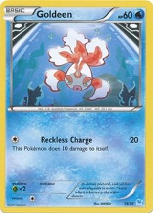 Goldeen (26) XY Trainer Kit Pikachu Libre & Suicune - Common