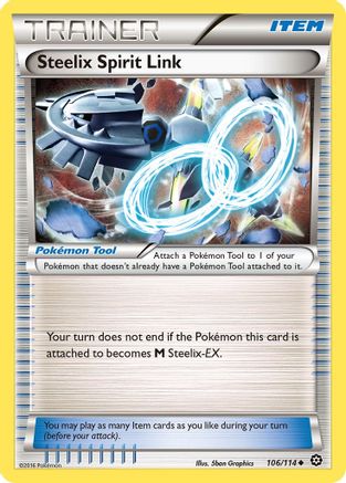 Steelix Spirit Link 106 XY Steam Siege - Uncommon