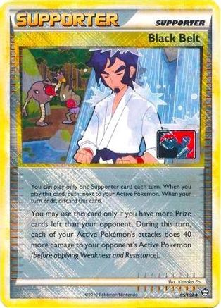 Black Belt - 85/102 (League Promo)/102 - Reverse Holofoil League & Championship Cards - Promo