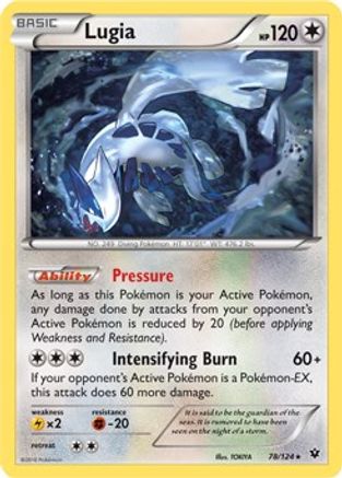 Lugia 078/124 - Holofoil Deck Exclusives - Holo Rare