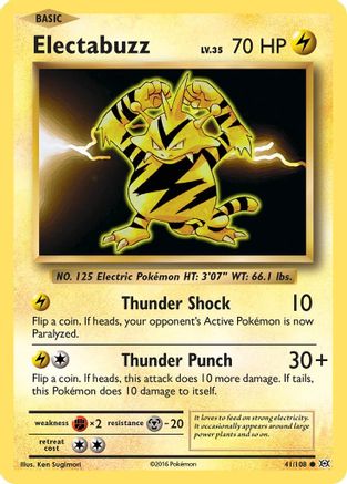 Electabuzz 041 XY Evolutions - Common