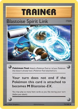 Blastoise Spirit Link 073 XY Evolutions - Uncommon