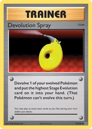 Devolution Spray 076 XY Evolutions - Uncommon