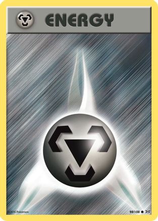 Metal Energy 098 - Reverse Holofoil XY Evolutions - Common