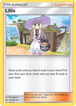 Lillie 122 SM Base Set - Uncommon