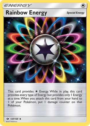 Rainbow Energy 137 SM Base Set - Uncommon