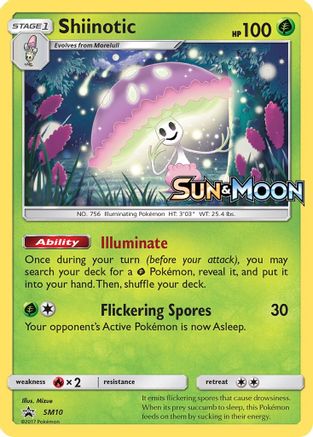 Shiinotic SM10 - Holofoil SM Promos - Promo