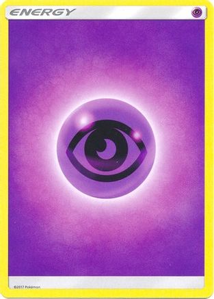 Psychic Energy (2017 Unnumbered) - Reverse Holofoil SM Base Set - Common
