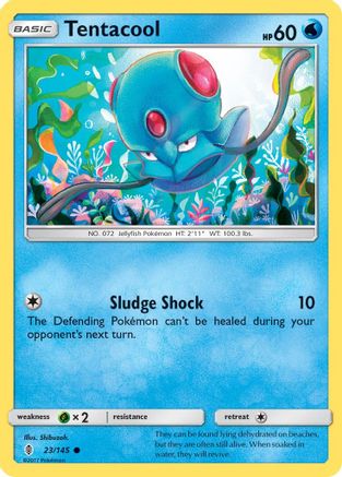 Tentacool 023 SM Guardians Rising - Common