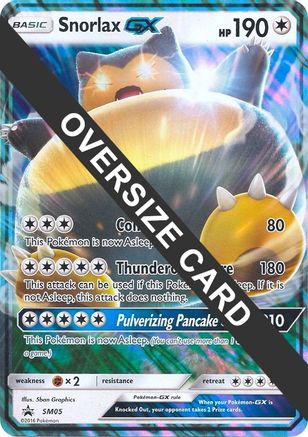 Snorlax GX - SM05 Jumbo Cards - Promo