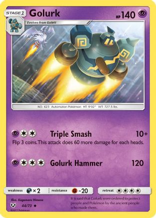 Golurk 044 Shining Legends - Uncommon