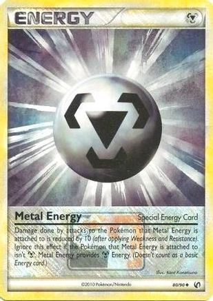 Metal Energy (Special) 080/90 - Reverse Holofoil League & Championship Cards - Promo