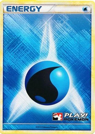 Water Energy (2010 Play! Pokemon) - Holofoil League & Championship Cards - Promo