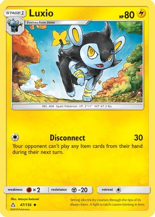 Luxio 047 SM Ultra Prism - Uncommon