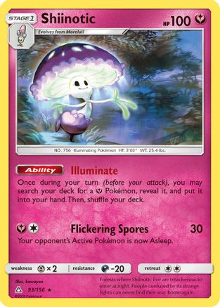 Shiinotic 093 SM Ultra Prism - Rare
