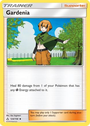 Gardenia 124 - Reverse Holofoil SM Ultra Prism - Uncommon