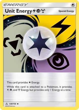 Unit Energy LPM 138 - Reverse Holofoil SM Ultra Prism - Uncommon